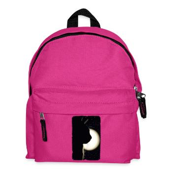 Chat de lune - Sac à dos Enfant - fuchsia - Devant