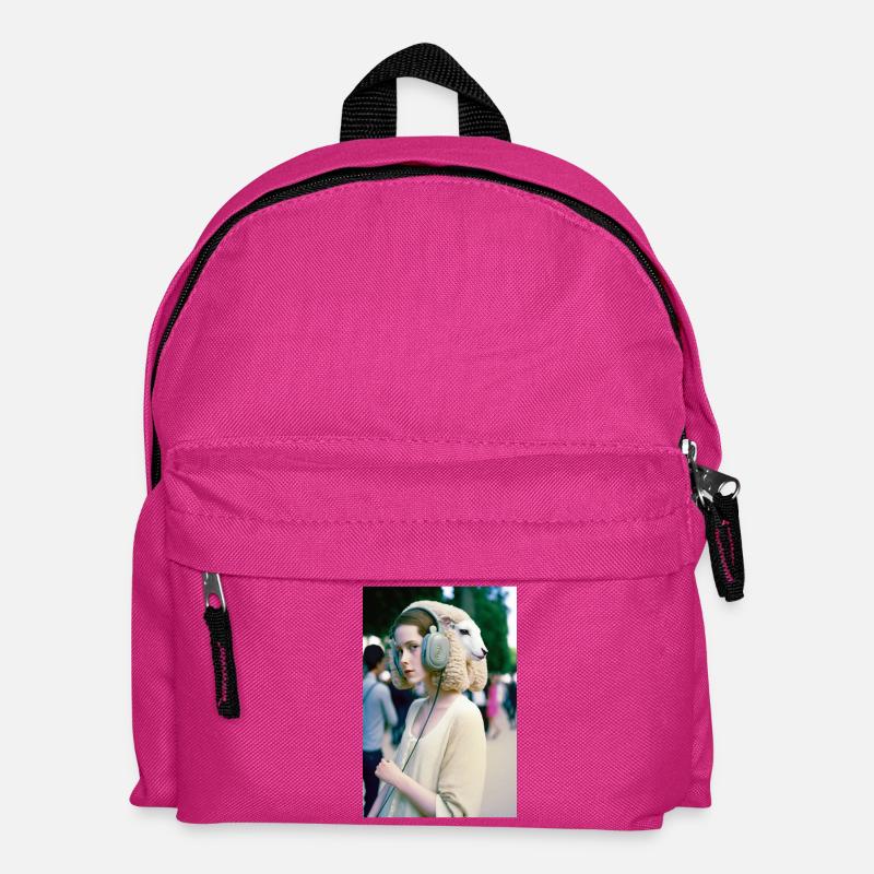 Anthropomorphic 10 - Sac à dos Enfant - fuchsia