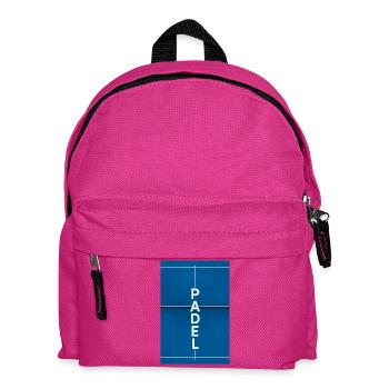 Padel tennis - Kids' Backpack - fuchsia - Front