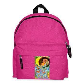 Butterfly Soul in Neon Bloom - Kids' Backpack - fuchsia - Front
