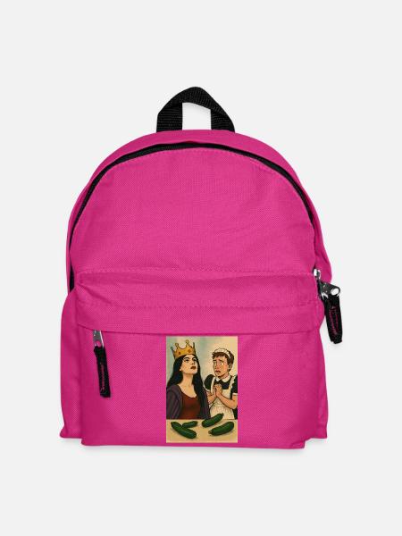 Queen Vibes - Kinder Rucksack - Fuchsia