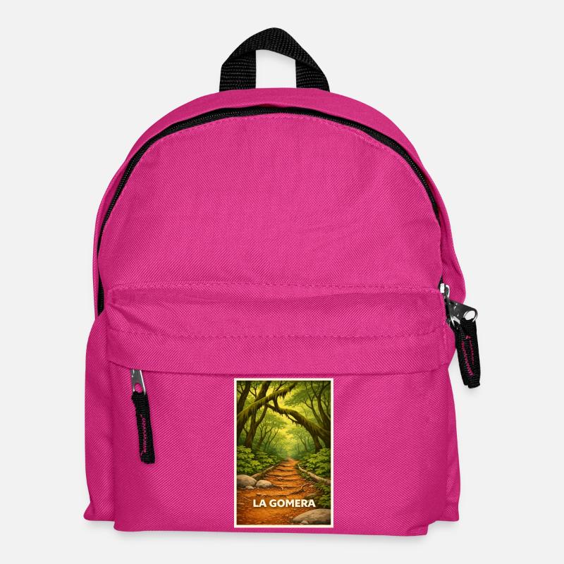 Laurel Forest Gomera - Sac à dos Enfant - fuchsia