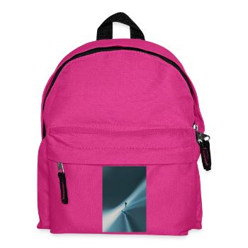 Grimpeur Solitaire sur la crête gelée azur - Sac à dos Enfant - fuchsia - Devant