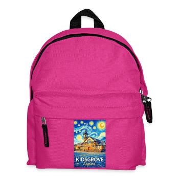 KIDSGROVE England Wirbelhimmel - Kinder Rucksack - Fuchsia - Vorne