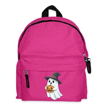 Gespenst an Halloween - Kinder Rucksack - Fuchsia - Vorne