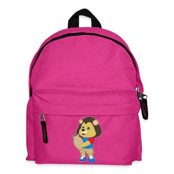 Lion Vase - Kids' Backpack - fuchsia - Front