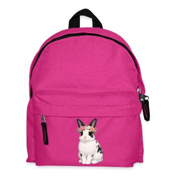 English Snail Rabbit - Kids' Backpack - fuchsia - Front