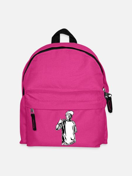 Gangster rapper - Kids' Backpack - fuchsia
