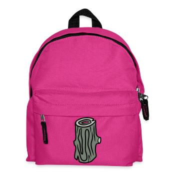 greenLog - Kids' Backpack - fuchsia - Front