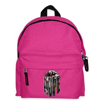 Hope Clock 5 to 12 Tree Nature Climate Environment - Kids' Backpack - fuchsia - Front