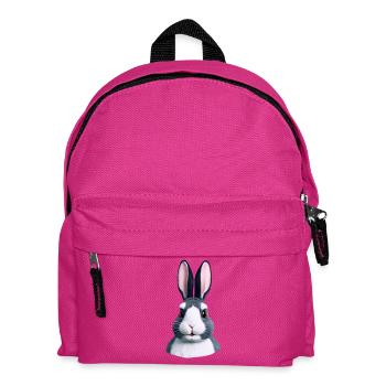 Lapin - Pas seulement à Pâques - Sac à dos Enfant - fuchsia - Devant