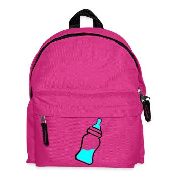 Baby bottle - Kids' Backpack - fuchsia - Front