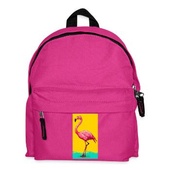 Flamingo - Kinder Rucksack - Fuchsia - Vorne