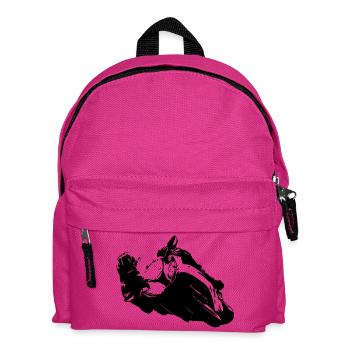 Kawasaki-Ninja-Fan - Kinder Rucksack - Fuchsia - Vorne