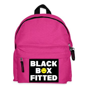 Boîte noire équipée - Autocollant de pare-chocs de fenêtre de voiture - Sac à dos Enfant - fuchsia - Devant