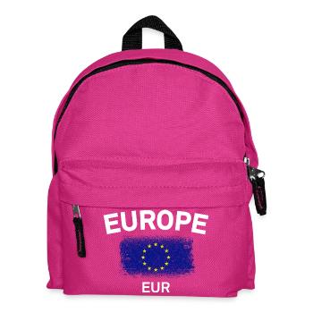 Europe Circle Flag Brush - Kinder Rucksack - Fuchsia - Vorne