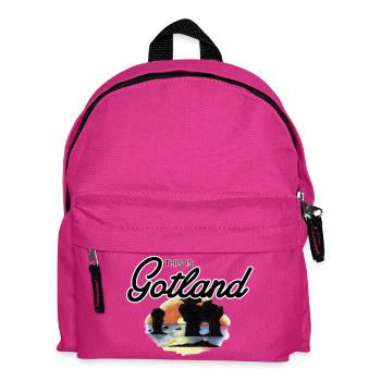 Das ist Gotland - Rauk - Kinder Rucksack - Fuchsia - Vorne
