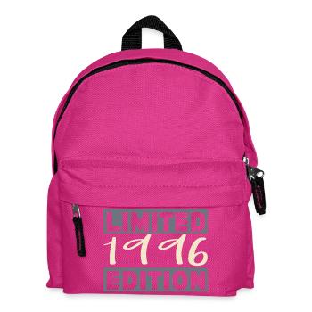 Vintage 1996, 30 Year Anniversary Gift - Kids' Backpack - fuchsia - Front