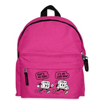 Computerhumor Copy-Paste - Kinder Rucksack - Fuchsia - Vorne