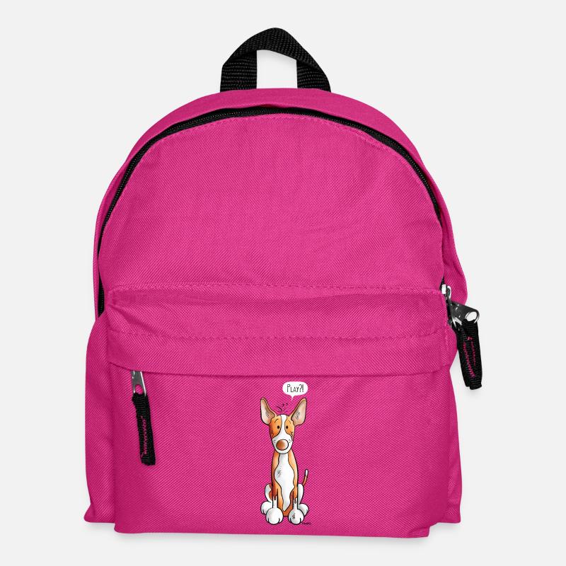 Podenco Play - Kinder Rucksack - Fuchsia