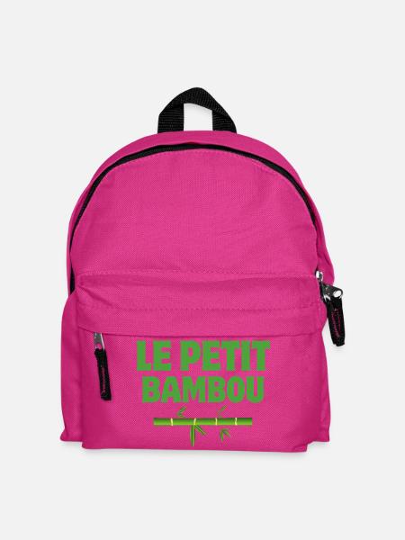 Zen, Meditation, Der kleine Bambus - Kinder Rucksack - Fuchsia