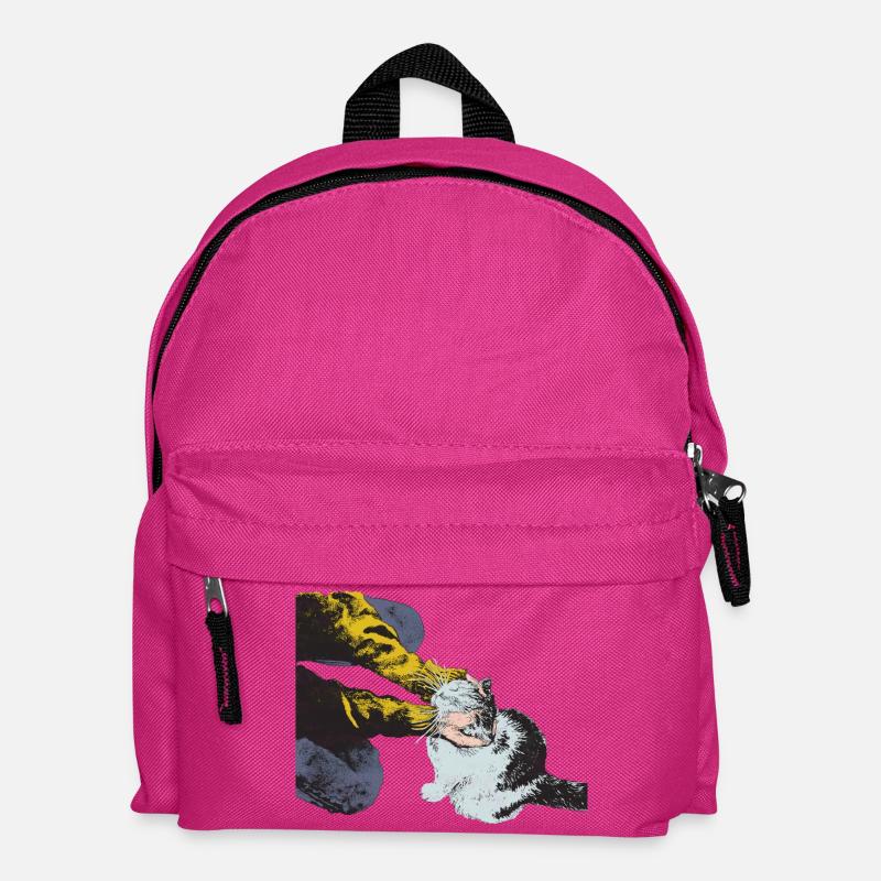 bonheur - Sac à dos Enfant - fuchsia