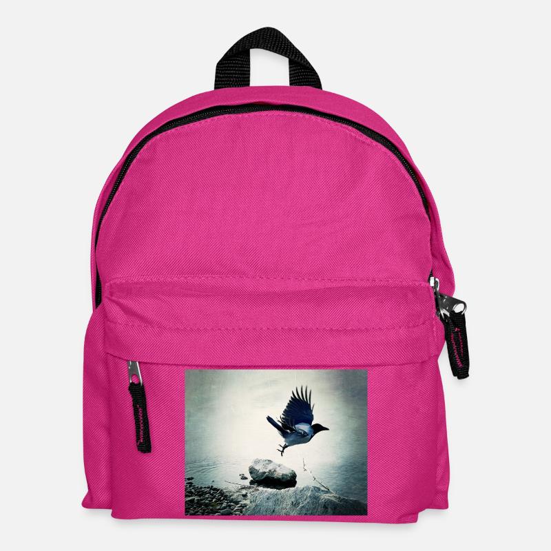 Crow's Flight - Kids' Backpack - fuchsia