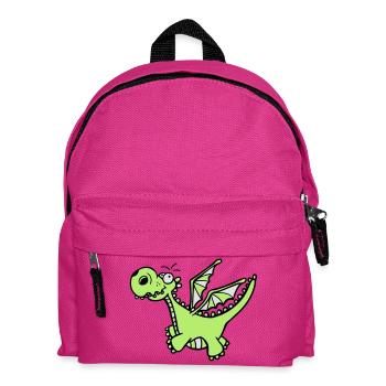 Puissant Dragon - Sac à dos Enfant - fuchsia - Devant
