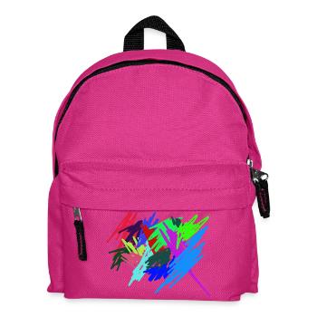 Farben - Kinder Rucksack - Fuchsia - Vorne