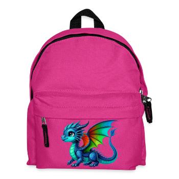 Dragon - Sac à dos Enfant - fuchsia - Devant