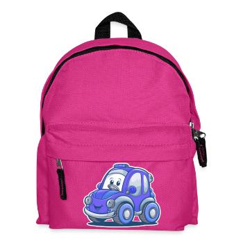 Cute car - Kids' Backpack - fuchsia - Front
