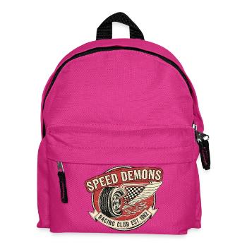 Speed Demons Motorsport Design - Sac à dos Enfant - fuchsia - Devant