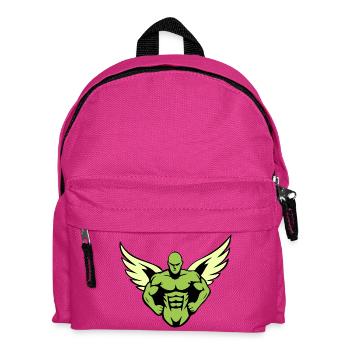 Die Kraft des geflügelten Gladiators - Kinder Rucksack - Fuchsia - Vorne