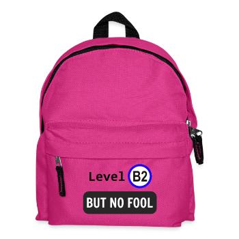 Niveau B2, mais pas idiot - Sac à dos Enfant - fuchsia - Devant