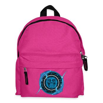 Blue Shark Tiki - Kids' Backpack - fuchsia - Front