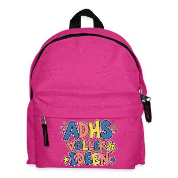 Voller Ideen - Kinder Rucksack - Fuchsia - Vorne