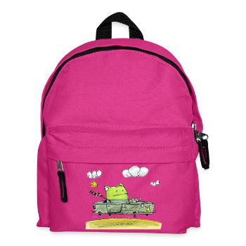 Froschkönig Cabrio Fantasie - Kinder Rucksack - Fuchsia - Vorne