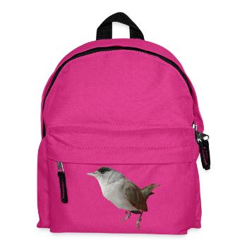 Casquette noire mâle - Sac à dos Enfant - fuchsia - Devant