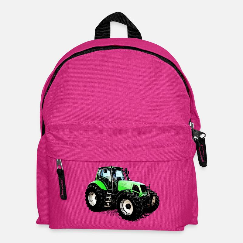 Fahr den Deutz Traktor 230 MK3 - Kinder Rucksack - Fuchsia