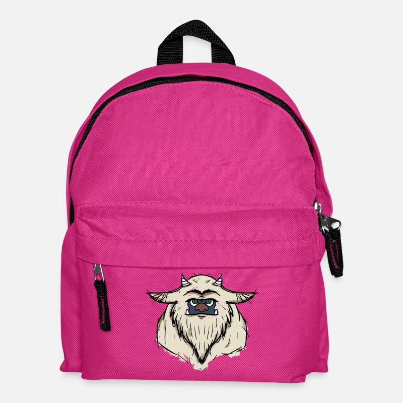 Monstre Eric - Sac à dos Enfant - fuchsia