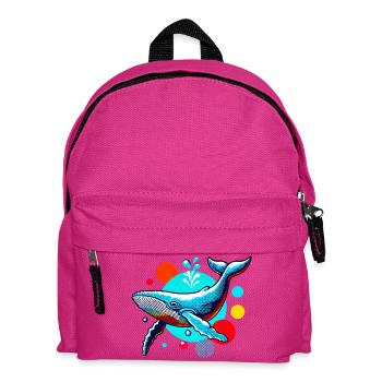 Wal - Kinder Rucksack - Fuchsia - Vorne