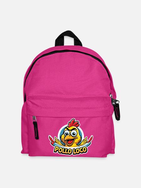 Pollo Loco - Kinder Rucksack - Fuchsia