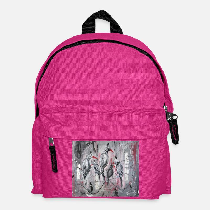 Ravens - Kids' Backpack - fuchsia
