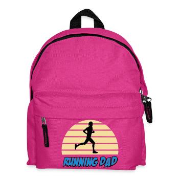 Running dad - Sac à dos Enfant - fuchsia - Devant