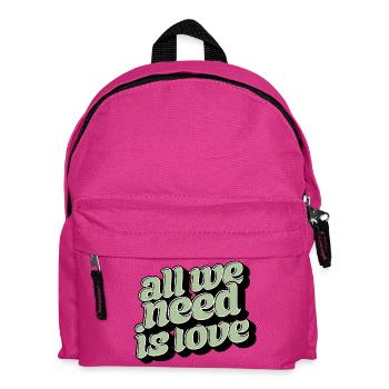 Tout ce dont nous avons besoin, c’est d’une déclaration d’amour - Sac à dos Enfant - fuchsia - Devant
