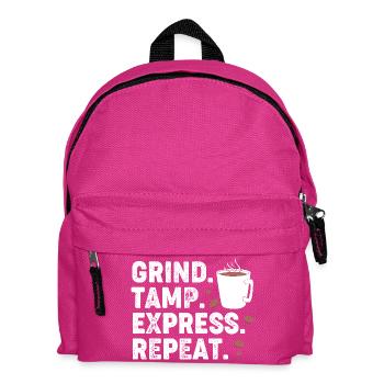 Barista Espresso Coffee Caféine - Sac à dos Enfant - fuchsia - Devant