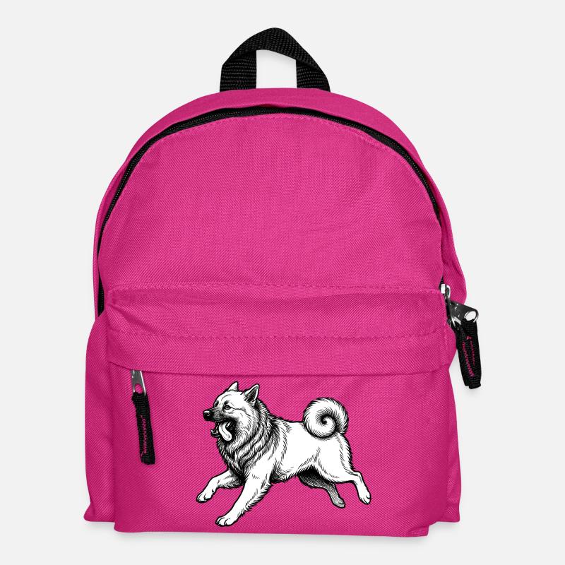 Eurasier | Hell - Kinder Rucksack - Fuchsia