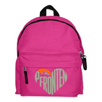 Pfronten Bergherz Panorama - Kinder Rucksack - Fuchsia - Vorne