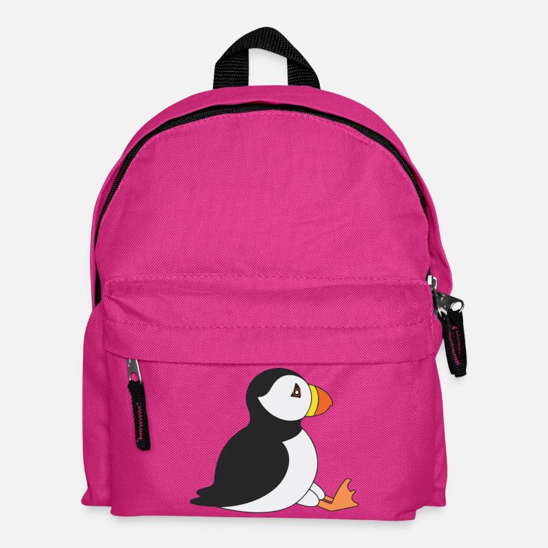 Puffin - Kids' Backpack - fuchsia