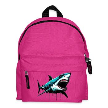 Requin - Sac à dos Enfant - fuchsia - Devant
